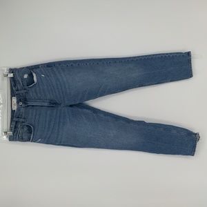 Abercrombie & Fitch Women's The Skinny High Rise Jean Size 4 Cropped Classic